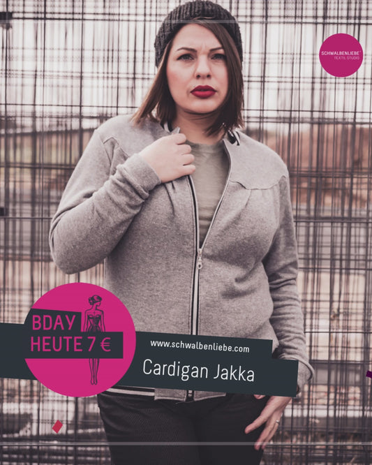 schnittmuster. FLOKIS JAKKA | CARDIGAN